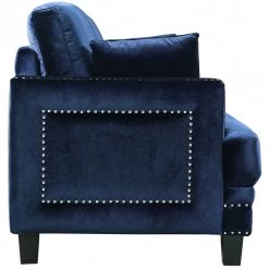 Meridian Furniture Ferrara Velvet 2 Piece Sectional (LAF & RAF)