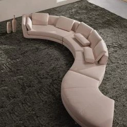 VIG Divani Casa A94 - Contemporary Bonded Leather Sectional Sofa & Ottoman