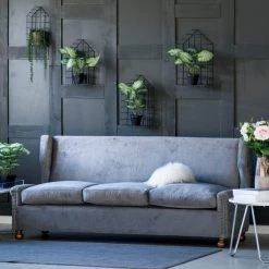 AB Home Regal Velvet Sofa Living Room