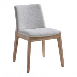 Moe's Dining Room Deco Oak Dining Chair-Sef Of 2