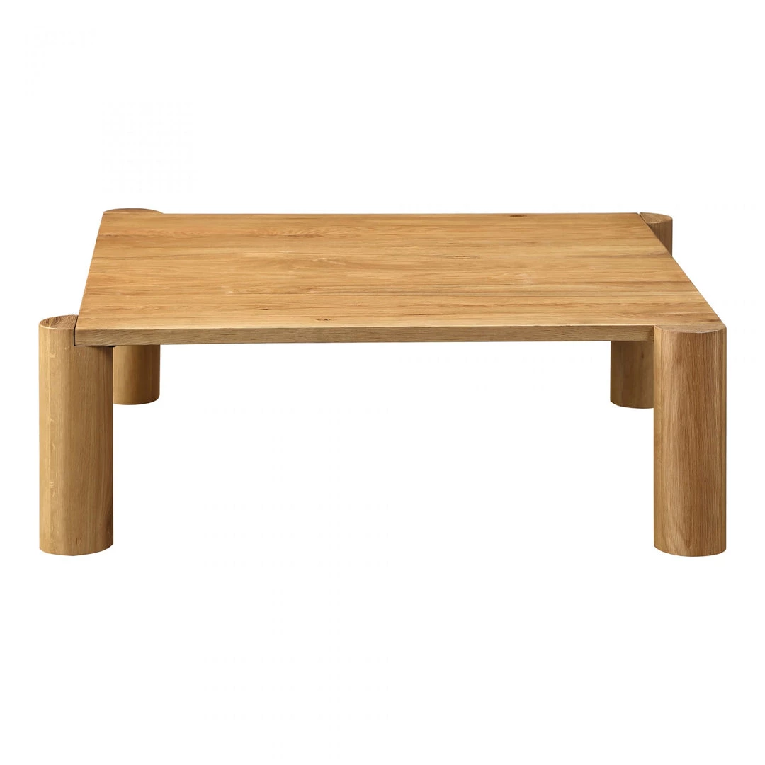 Moe's Post Coffee Table Oak