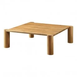 Moe's Post Coffee Table Oak