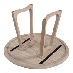 Moe's Silas Round Dining Table OAK Dining Room