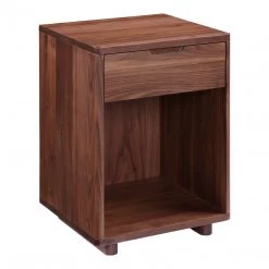 Moe's Bedroom Osamu Walnut Nightstand
