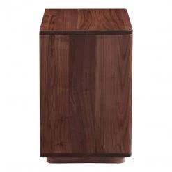 Moe's Bedroom Osamu Walnut Nightstand