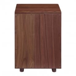 Moe's Bedroom Osamu Walnut Nightstand