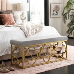 Safavieh Fleur Rectangle Bench Bedroom