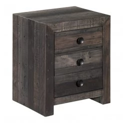 Moe's Bedroom Vintage Nightstand Grey