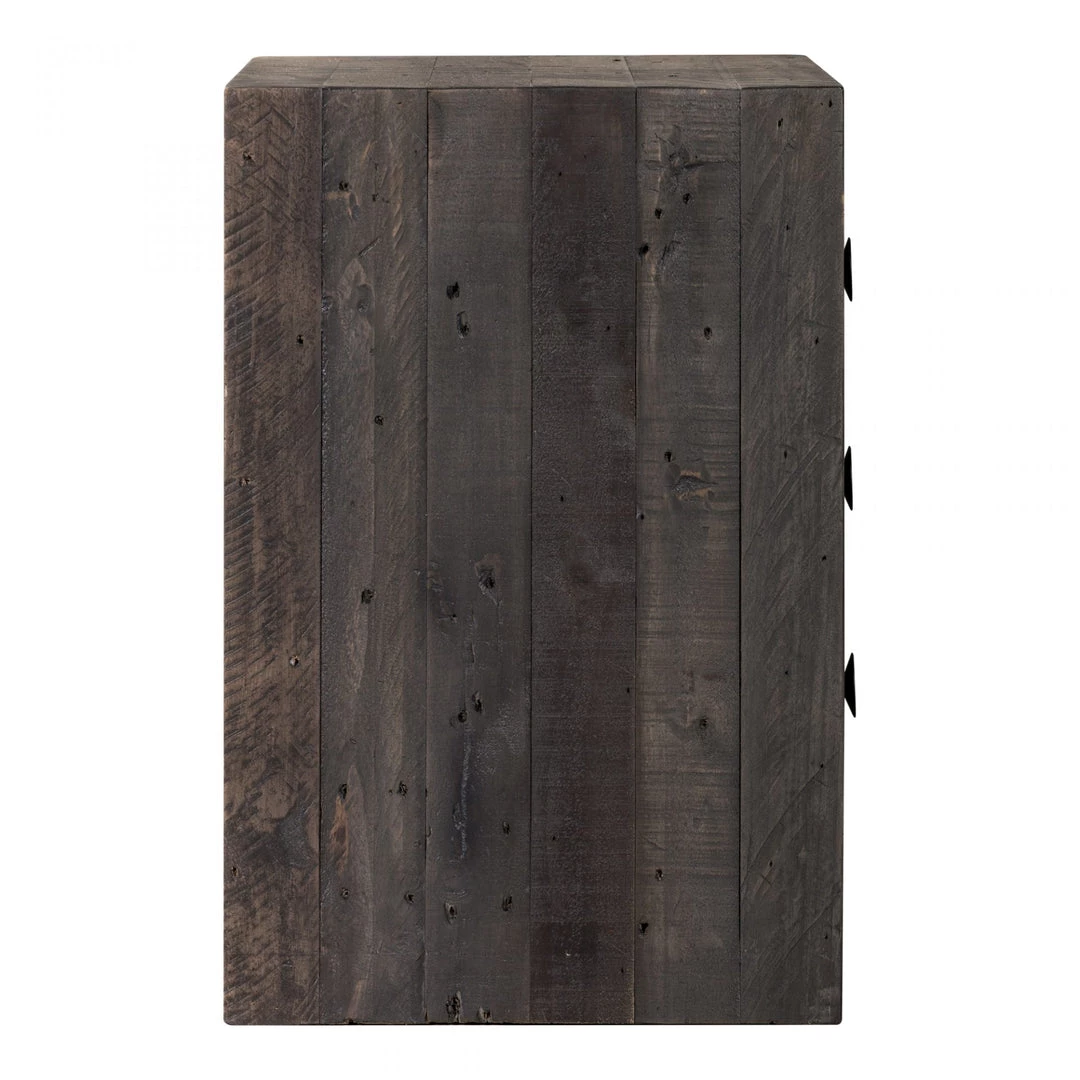 Moe's Bedroom Vintage Nightstand Grey