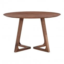Moe's Godenza Dining Table Round ASH Dining Room