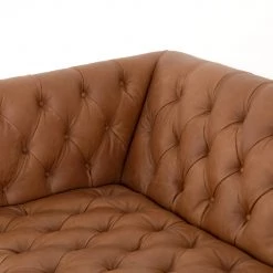 Four Hands Living Room Williams Leather Sofa