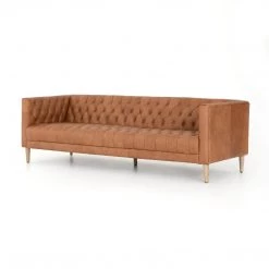 Four Hands Living Room Williams Leather Sofa