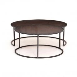 Four Hands Catalina Nesting Coffee Table-Copper Cla