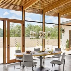 Four Hands Evans Oval Dining Table 98"