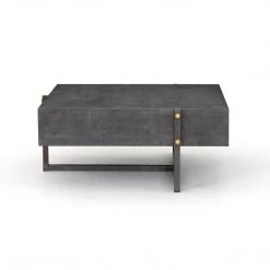 Four Hands Keppler Square Coffee Table-Bluestone