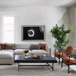 Four Hands Lindy Coffee Table-Rialto Ebony