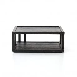 Four Hands Charley Coffee Table-Drifted Black
