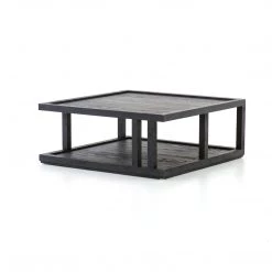 Four Hands Charley Coffee Table-Drifted Black