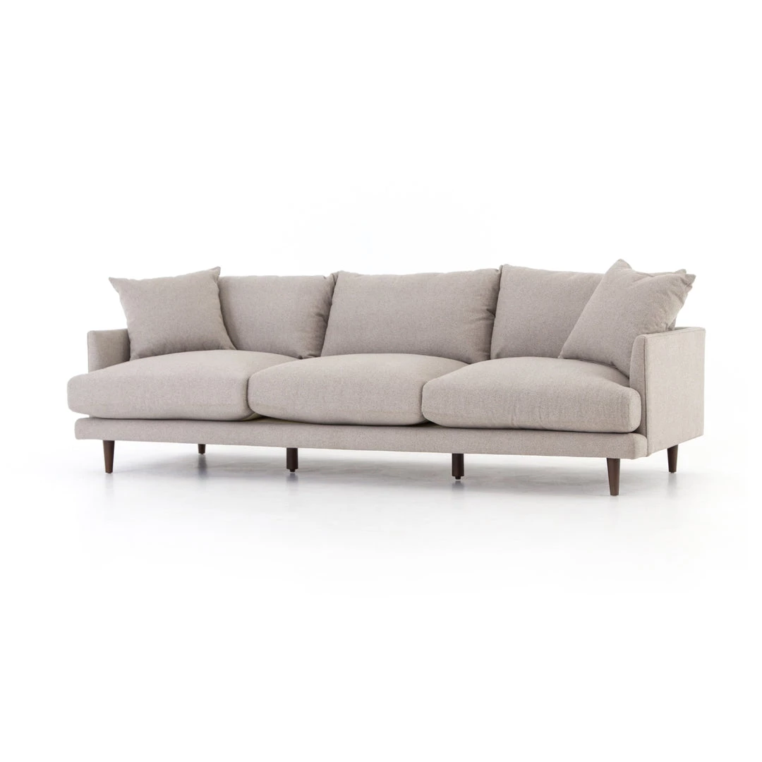 Four Hands Asta Sofa-98"-Fedora Pewter