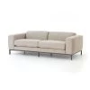 Four Hands Living Room Benedict Sofa-84"-Gabardine Grey