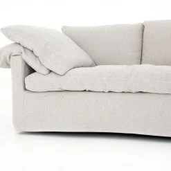 Four Hands Orson Sofa-Union Grey Living Room