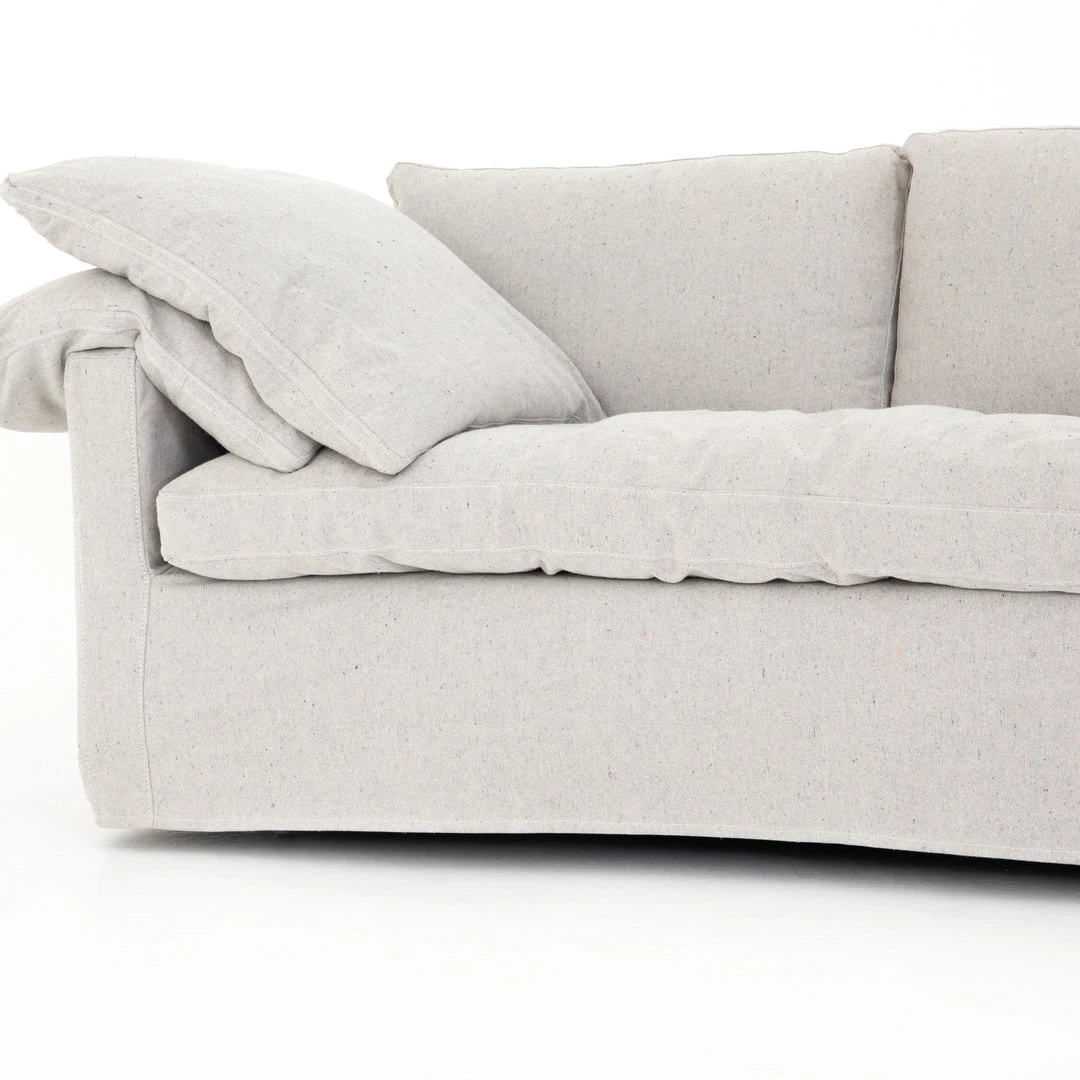 Four Hands Orson Sofa-Union Grey Living Room