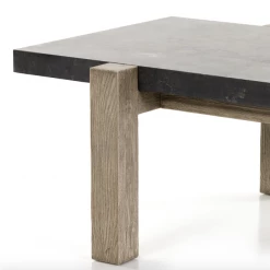 Four Hands Russ Coffee Table-Bluestone