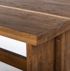 Four Hands Erie Coffee Table-Dark Smoked Oak