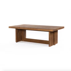 Four Hands Erie Coffee Table-Dark Smoked Oak