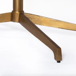 Four Hands Helen Oval Coffee Table-Polished White