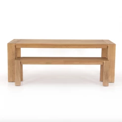 Four Hands Capra Dining Table-Light Oak Resin Dining Room