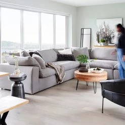 Moe's Cloud Luxe 5 Piece Modular Sectional Living Room