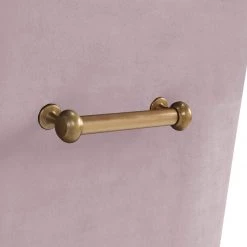 TOV Beatrix Velvet Dining Chair Gold Legs