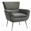 ACME Dones Wingback Velvet Accent Chair
