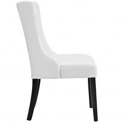 ModWay Baron Vinyl Dining Chair In Black
