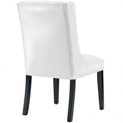 ModWay Baron Vinyl Dining Chair In Black
