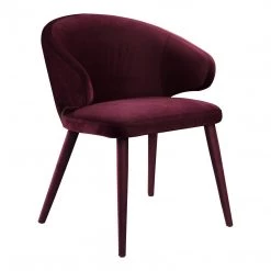 Moe's Stewart Dining Chair Purple