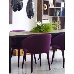 Moe's Stewart Dining Chair Purple