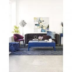 Moe's Stewart Dining Chair Purple