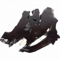 Moe's Tectona Coffee Table Dark Brown Living Room