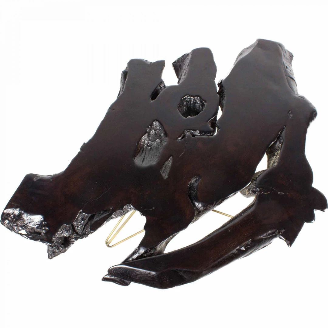 Moe's Tectona Coffee Table Dark Brown Living Room