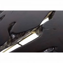 Moe's Tectona Coffee Table Dark Brown Living Room