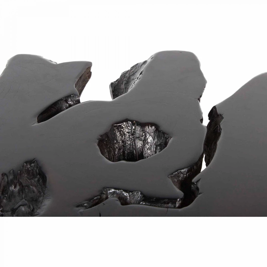 Moe's Tectona Coffee Table Dark Brown Living Room