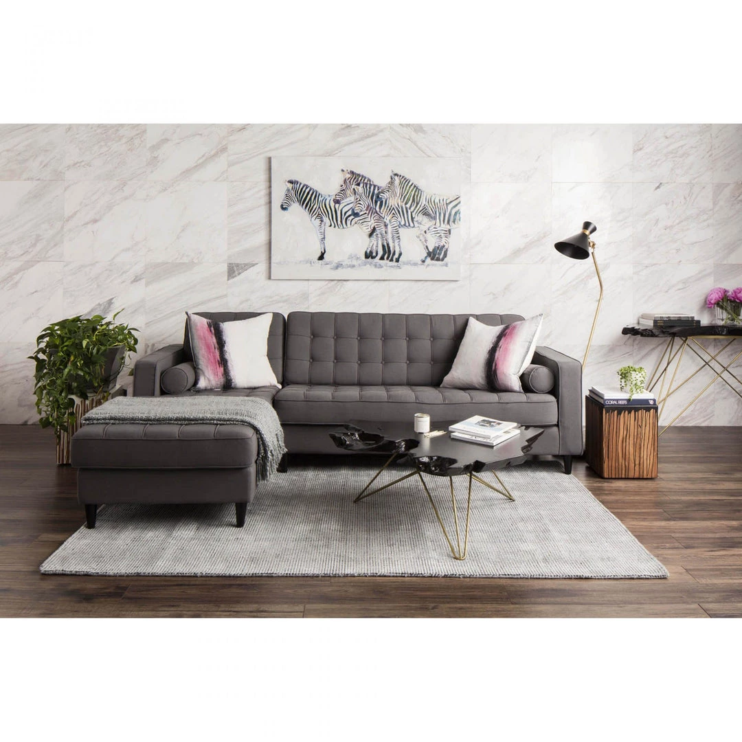 Moe's Tectona Coffee Table Dark Brown Living Room