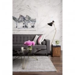 Moe's Tectona Coffee Table Dark Brown Living Room