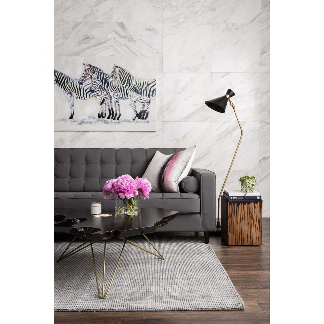 Moe's Tectona Coffee Table Dark Brown Living Room