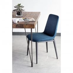 Moe's Kito Dining Chair Blue-set Of 2