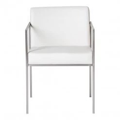 Moe's Capo Arm Chair White-Set Of 2 Living Room