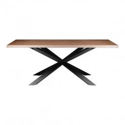 Moe's Oslo Dining Table Walnut Dining Room