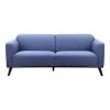 Moe's Peppy Sofa Blue Living Room